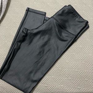 Zyia Active - black metallic light n tight 7/8 high rise legging